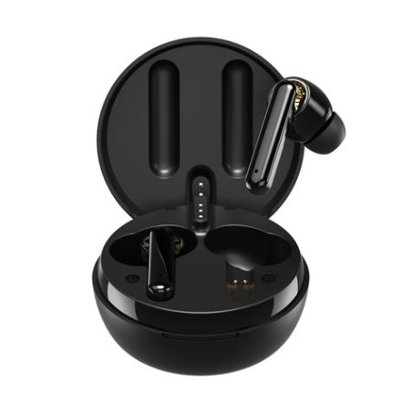 AURICULARES TWS X7 + BASE DE CARGA NEGROS XO