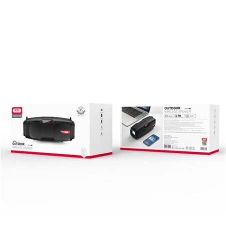 ALTAVOZ BLUETOOTH F33 PORTATIL 10W + MICROFONO NEGRO XO