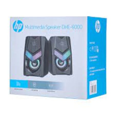 ALTAVOCES RGB GAMING DHE-6000 USB 2.0 NEGRO HP