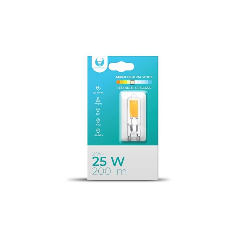 BOMBILLA LED G9 2W 200 LUMEN LUZ...