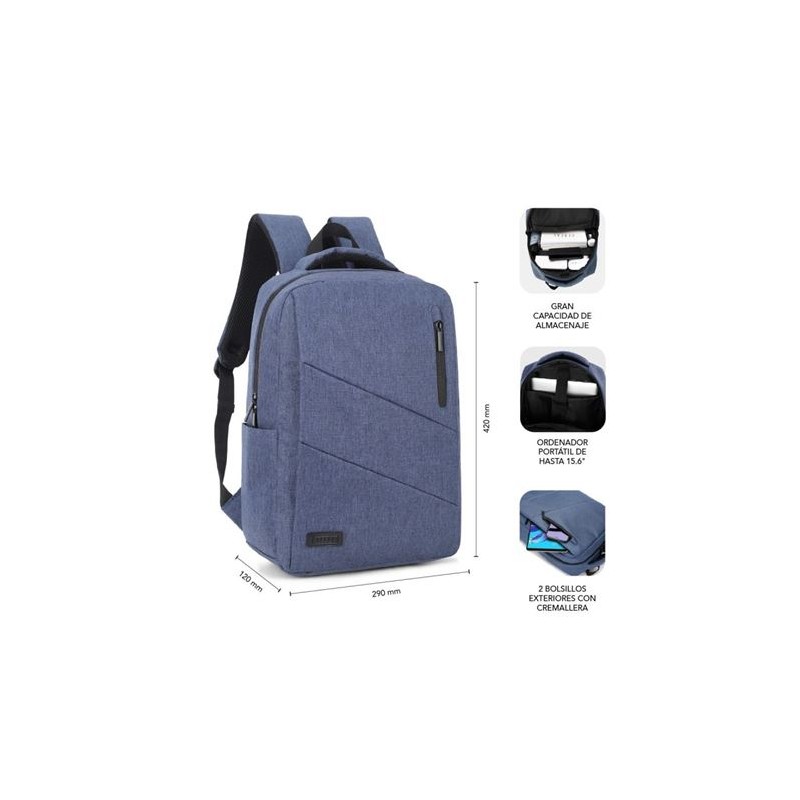 MOCHILA PARA PORTATILES HASTA 15.6"...