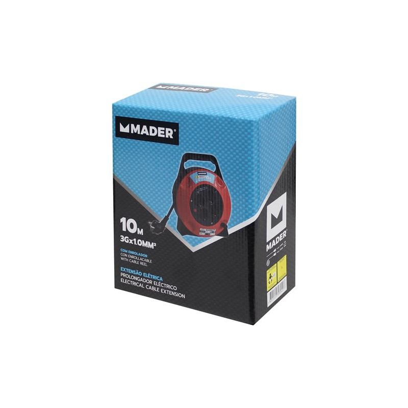 ENROLLADOR DE CABLE 10 MTS MADER