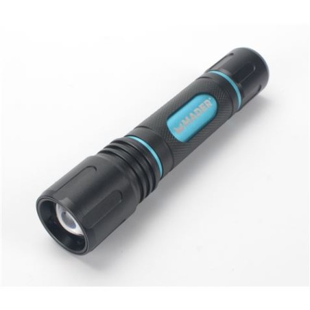 LINTERNA LED RECARGABLE 350 LUMENS 10W MADER