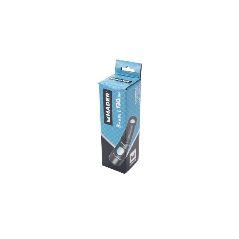 LINTERNA LED 3XAAA 3W 130LM MADER