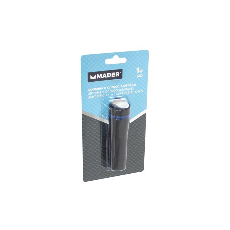 LINTERNA LED AJUSTABLE 1W MADER