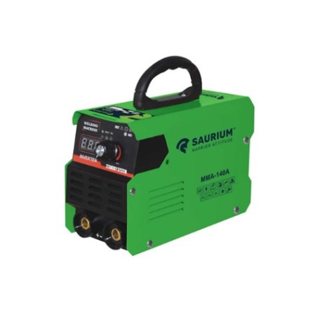 SOLDADOR INVERTER ELECTRODOS 140 AMP SAURIUM