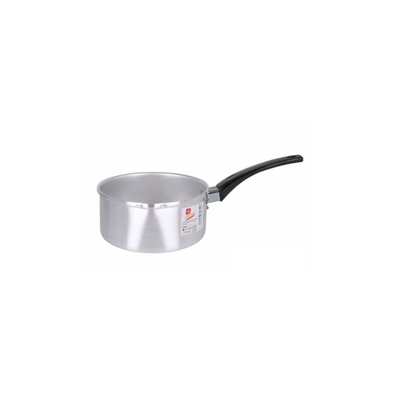 CAZO ALUMINIO SIN TAPA 16CM 1.5 LITROS