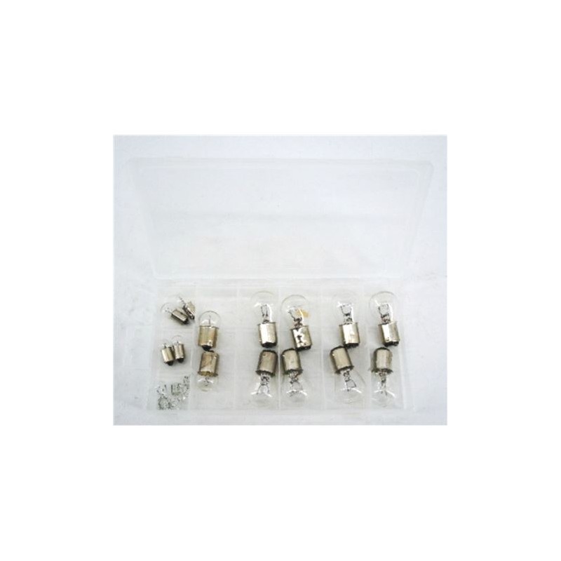 JUEGO BOMBILLAS COCHE 17 PCS MAC POWER