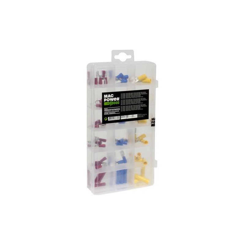 TERMINALES ELECTRICOS 76 PCS MAC POWER