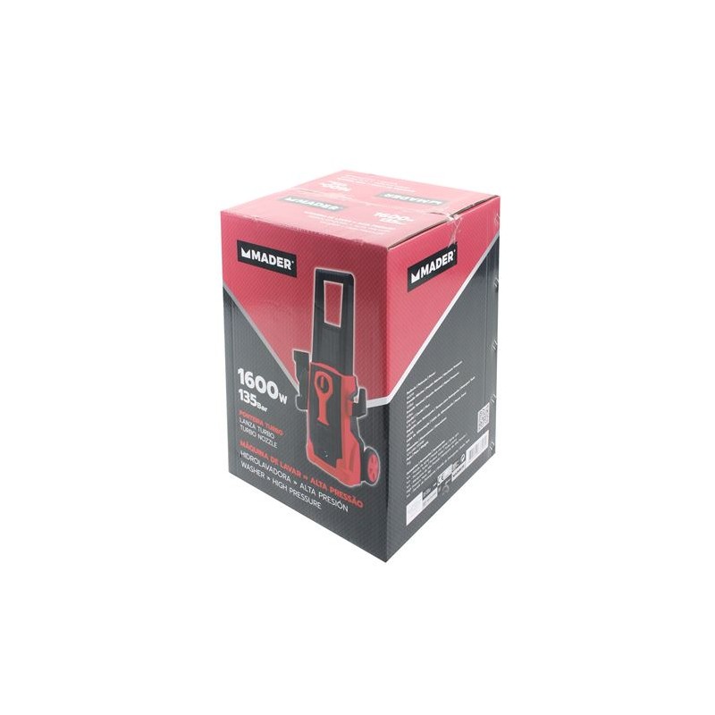 HIDROLIMPIADORA 135 BAR 1.600 W MADER