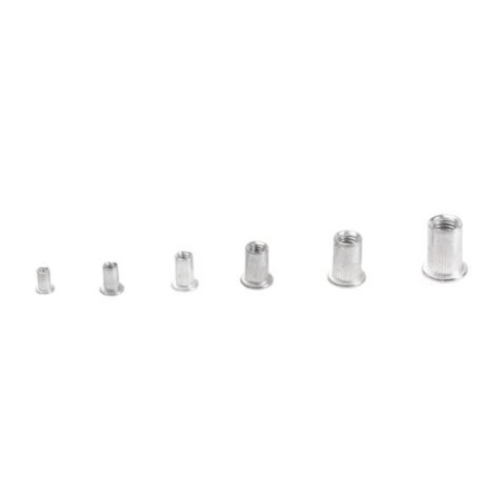 JUEGO 150 PCS REMACHES DE TUERCA MADER