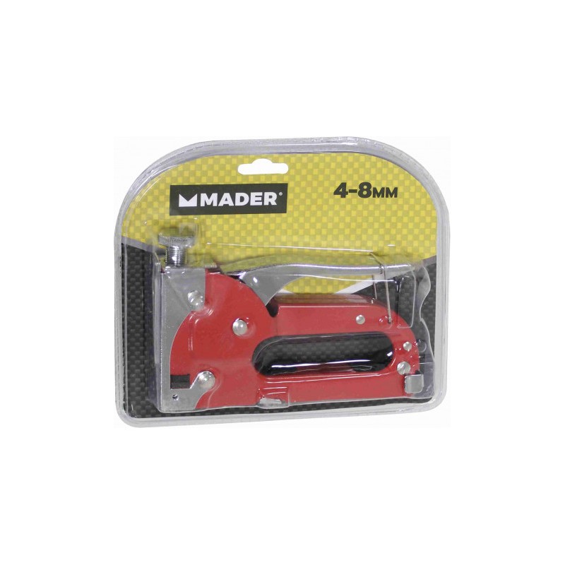 GRAPADORA 4-8MM, 200 GRAPAS MADER