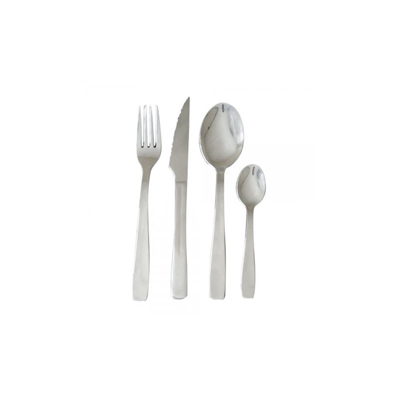 CUBERTERIA 16 PIEZAS HAMMERED QUTTIN