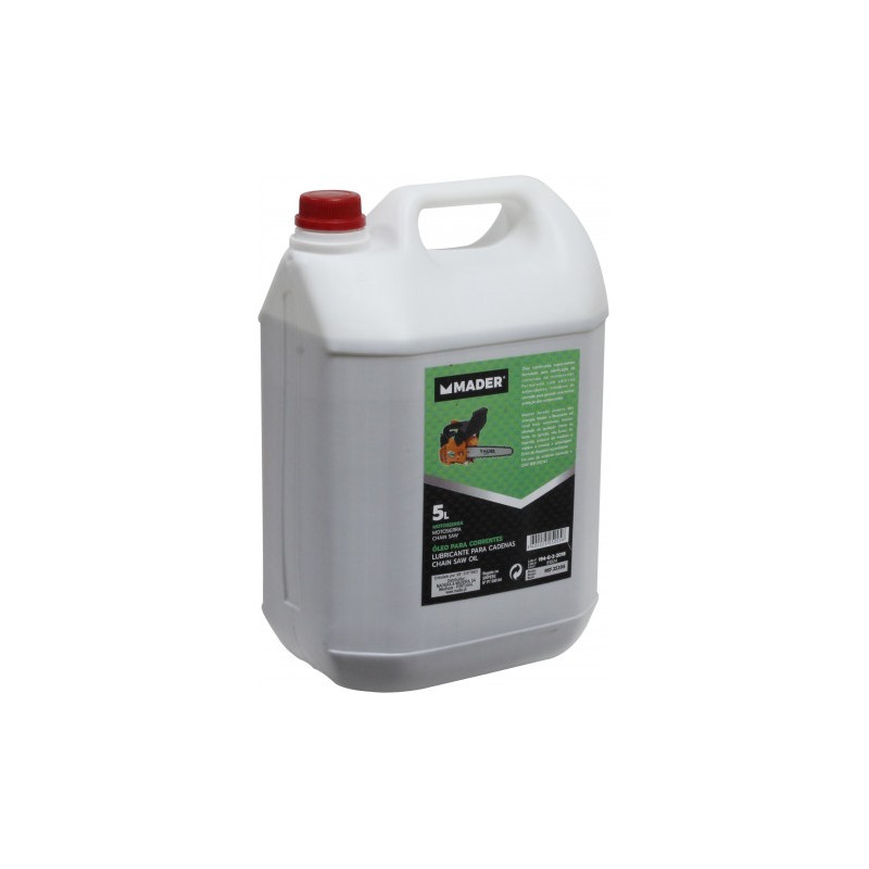 ACEITE PARA CADENA MOTOSIERRA 5L MADER
