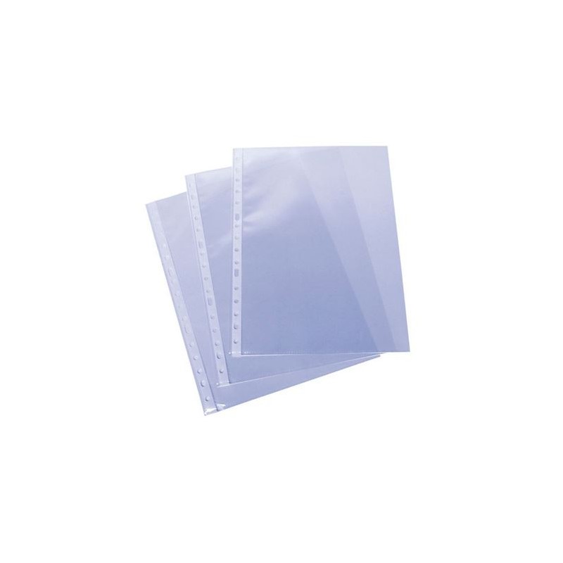 PACK 100 FUNDAS A4 16TALADROS...