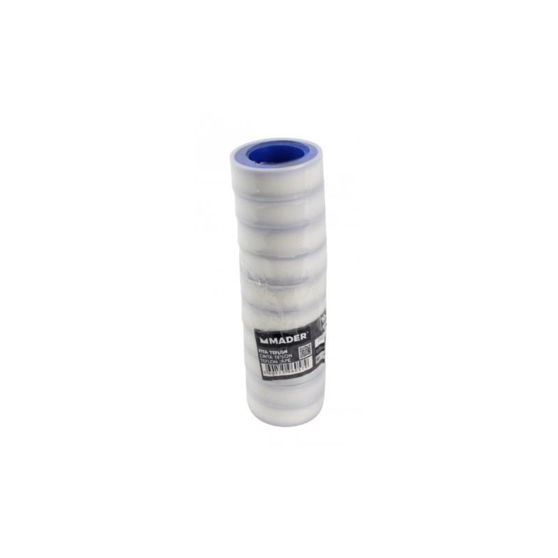 CINTA TEFLON 10 ROLLOS 12MMX10M. MADER