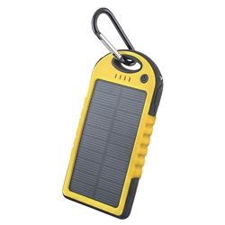 POWERBANK SOLAR 5000MAH AMARILLA FOREVER - GSM011226