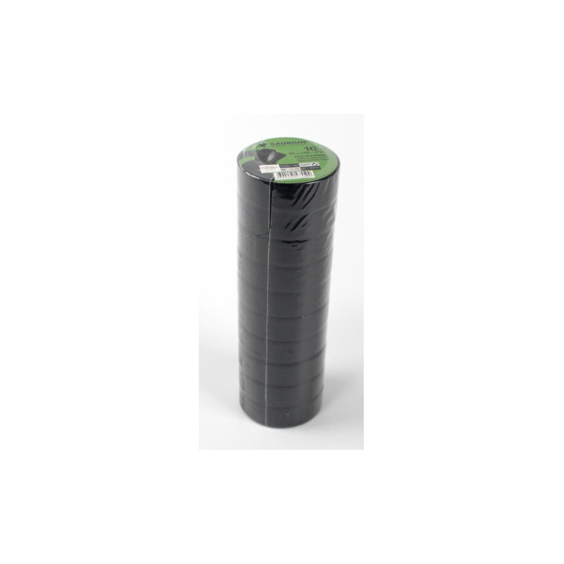 CINTA AISLANTE 10 PCS 10MX19MM NEGRA...