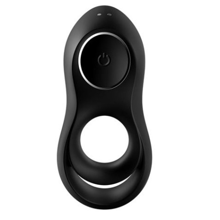 ANILLO VIBRADOR PARA PENE LEGENDARY DUO SATISFYER NEGRO