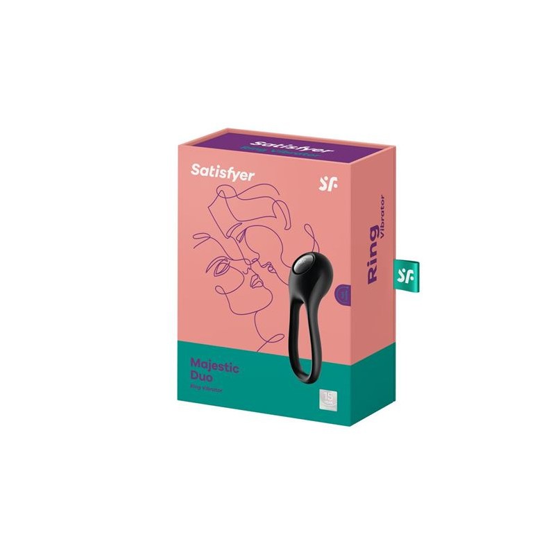 ANILLO VIBRADOR PARA PENE MAJESTIC...