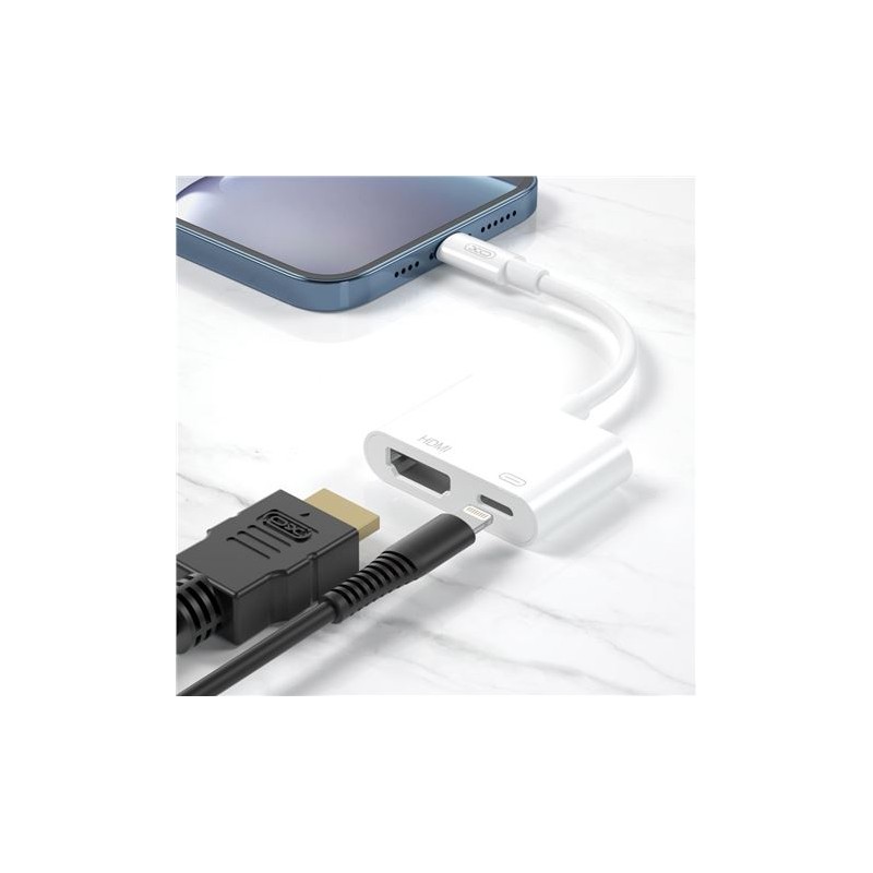 ADAPTADOR HUB005 LIGHTNING - HDMI Y...