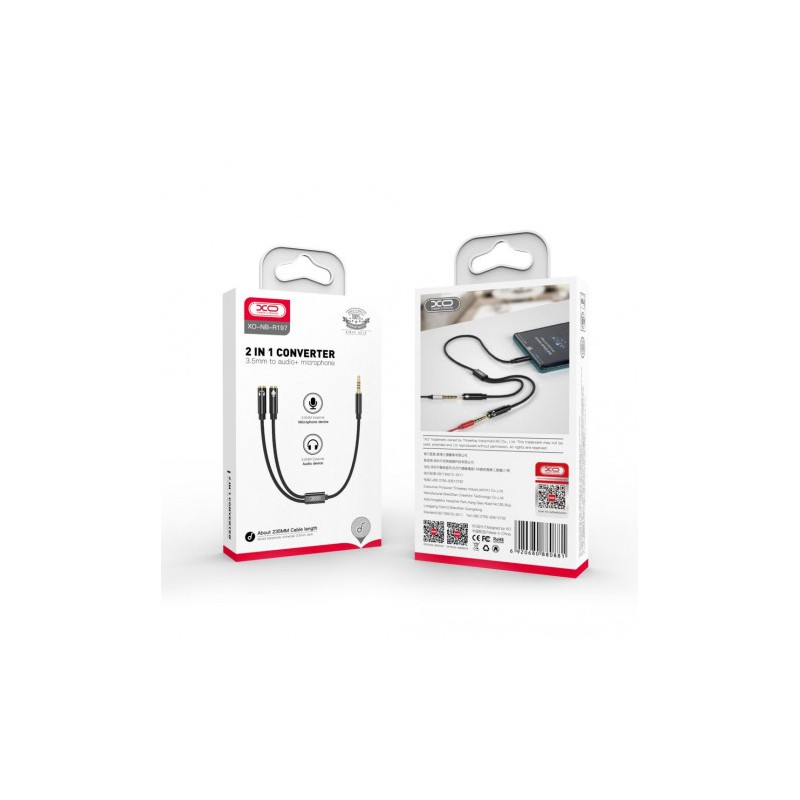 CABLE NBR197 MINI JACK A 2 MINI JACK...