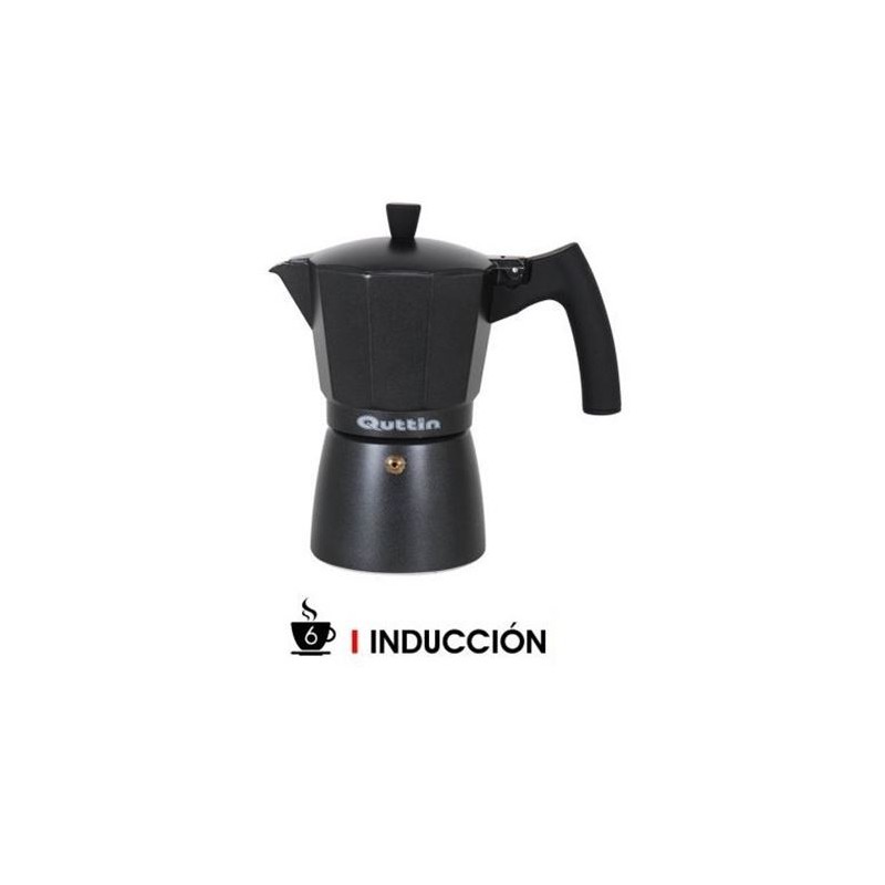 CAFETERA 6 TAZAS INDUCCION DARKBLACK...