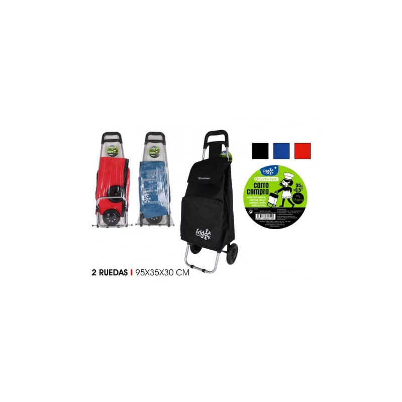 CARRO DE LA COMPRA 2 RUEDAS FRIGO 24L...