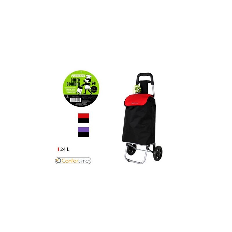 CARRO DE LA COMPRA 2 RUEDAS 24L...