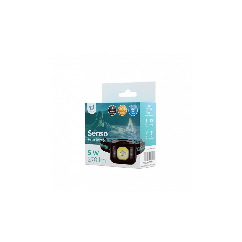 LINTERNA FRONTAL LED COB 5W 270LUMEN...