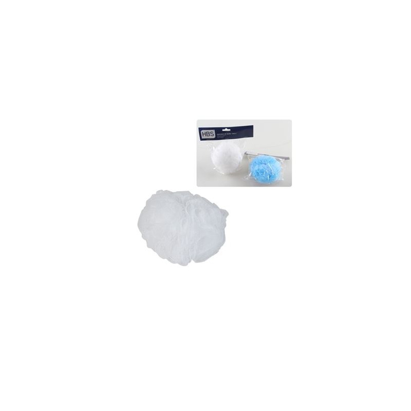 ESPONJA DE BAÑO BALL AZUL HBS