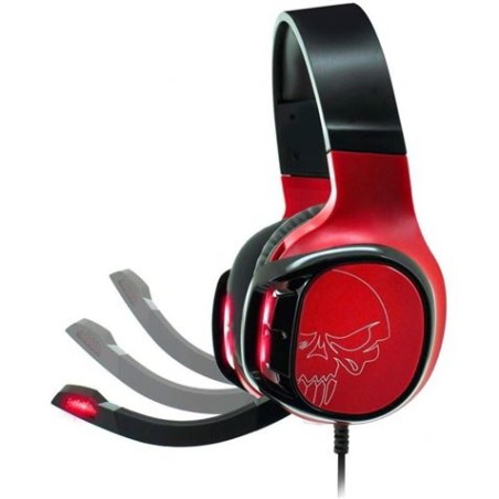 AURICULARES GAMING ELITE H-60 MULTIPLATAFORMA ROJO