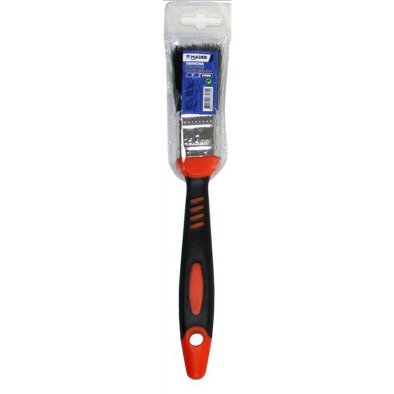 PALETINA CERDA NEGRA MANGO DE FIBRA 25MM MADER - 88260
