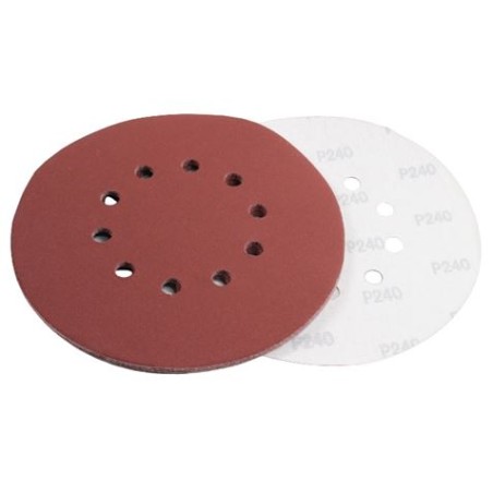 PACK 10 LIJAS GR240 VELCRO PARA MODELO 63184 MADER