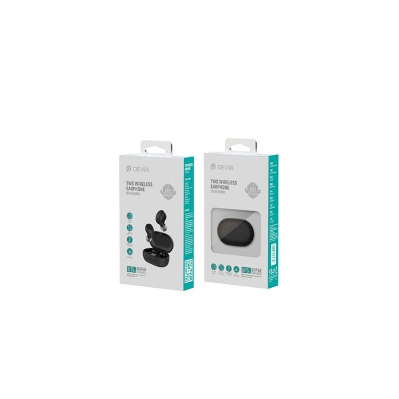 AURICULARES BLUETOOTH TWS A6 NEGROS...