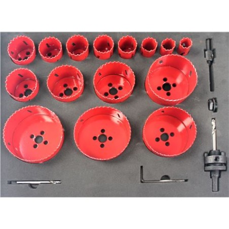 JUEGO 20 PCS CORONAS BI-METAL MADER