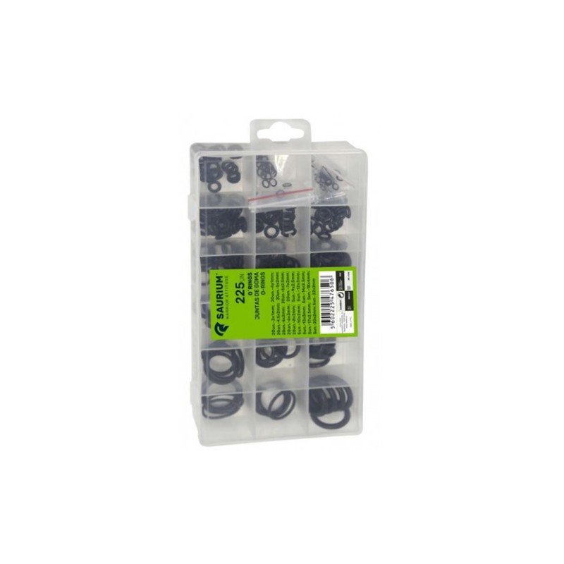 JUEGO 225 PCS JUNTAS DE GOMA SAURIUM