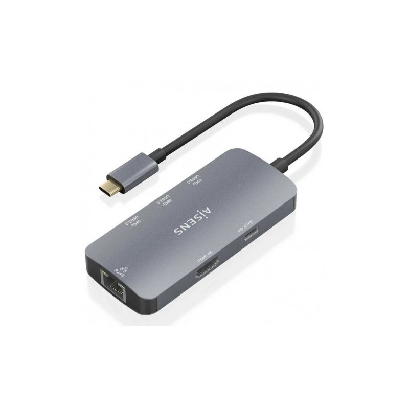 DOCKING HUB USB TIPO-C ASUC-6P019-GR...