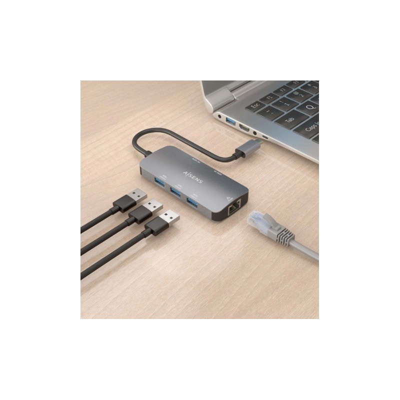 DOCKING HUB USB TIPO-C ASUC-6P019-GR...