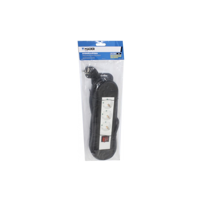 BASE MULTIPLE 3 TOMAS CON INTERRUPTOR...