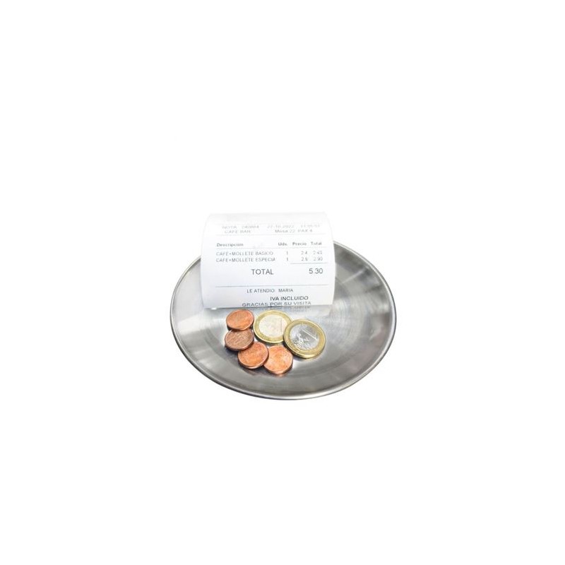 BANDEJA PARA CUENTAS ACERO INOX 14CM...