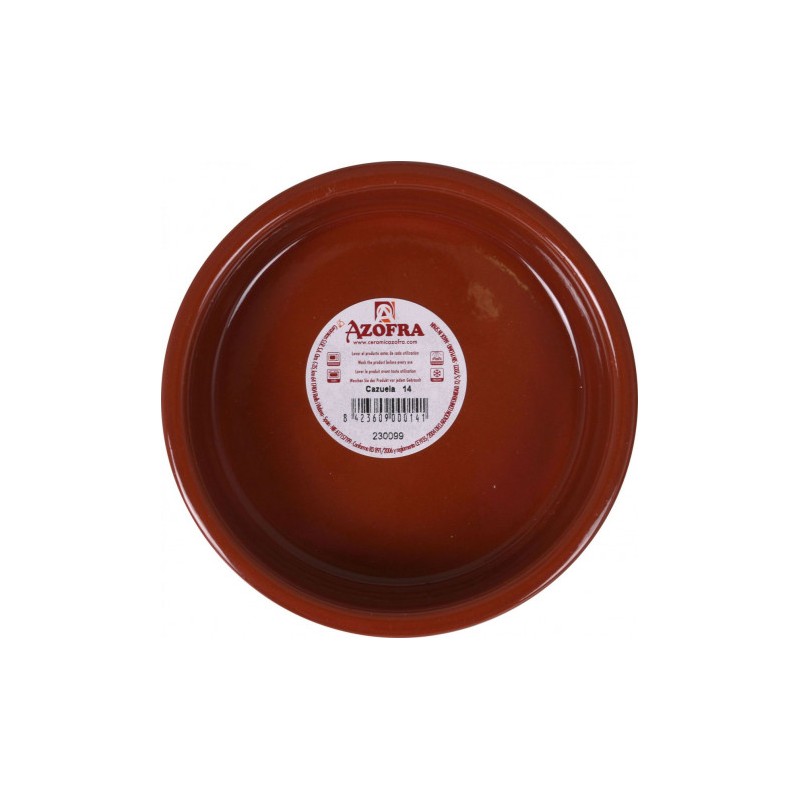CAZUELA 14CM VITRO AZOFRA