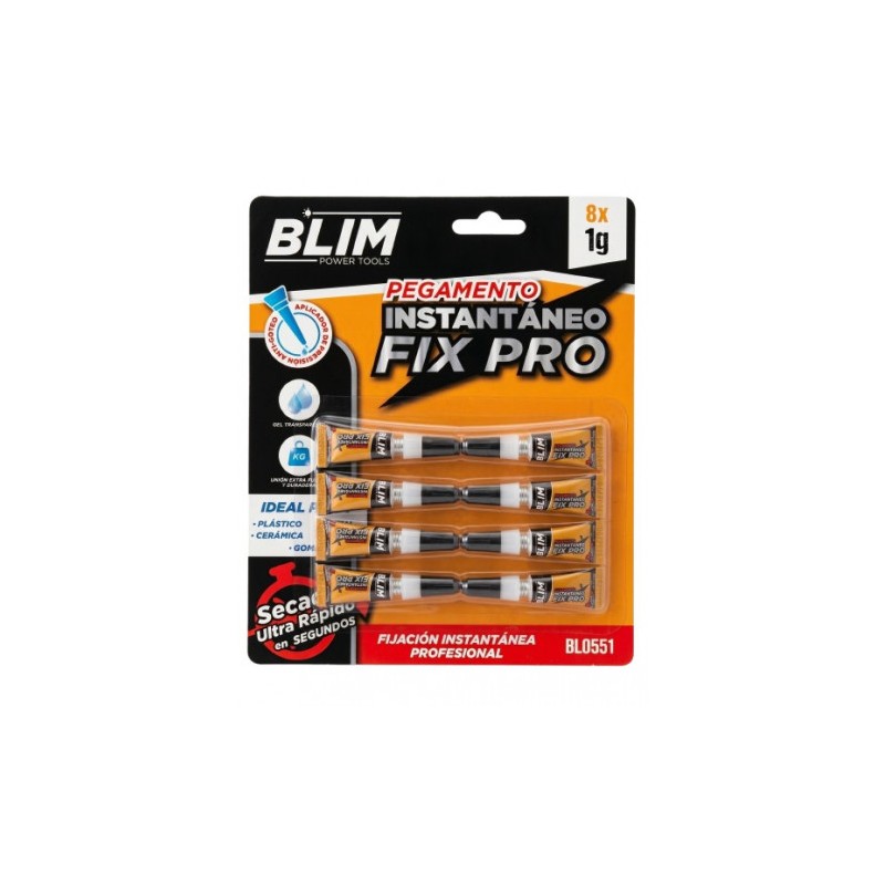 PEGAMENTO INSTANTÁNEO 8X1GR BLIM FIX PRO