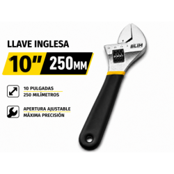 LLAVE INGLESA 10" 250MM CON...