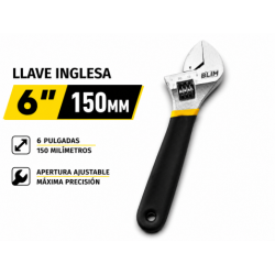 LLAVE INGLESA 6" 150MM CON...