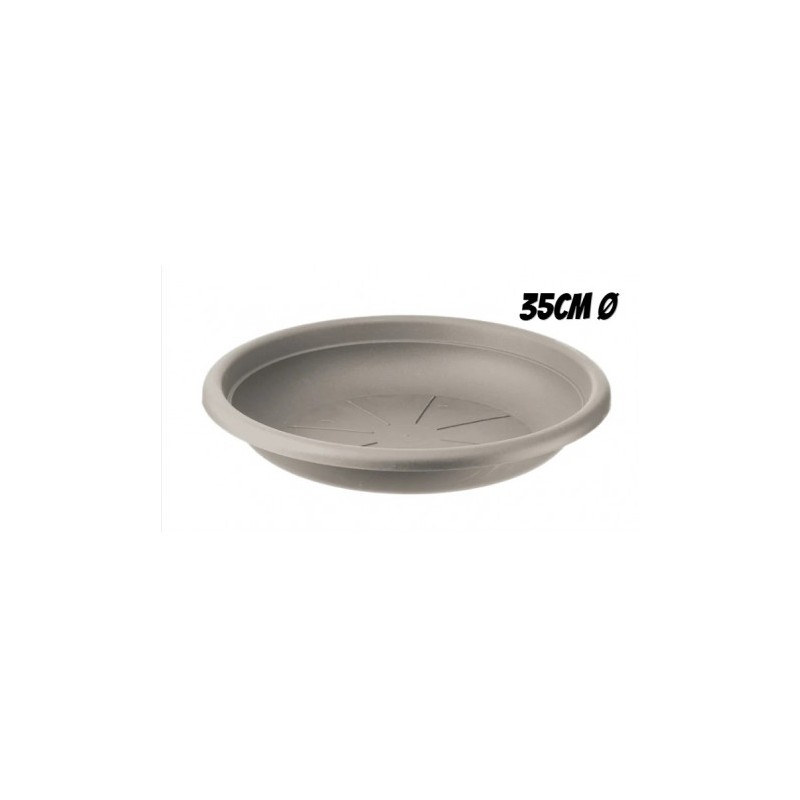 PLATO PARA MACETA 35CM TORTORA ARTPLAST