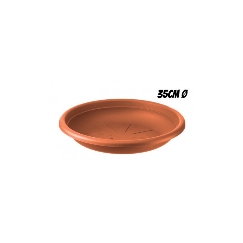 PLATO PARA MACETA 35CM TERRACOTA ARTPLAST