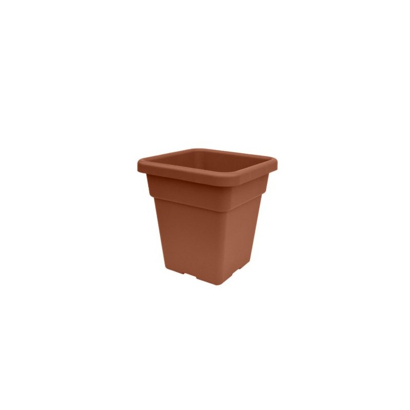MACETA CUADRADA 38CM TERRACOTA ARTPLAST