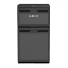 NEVERA FIJA CON COMPRESOR 12V DOBLE ZONA 78 LITROS 80W MUVIP