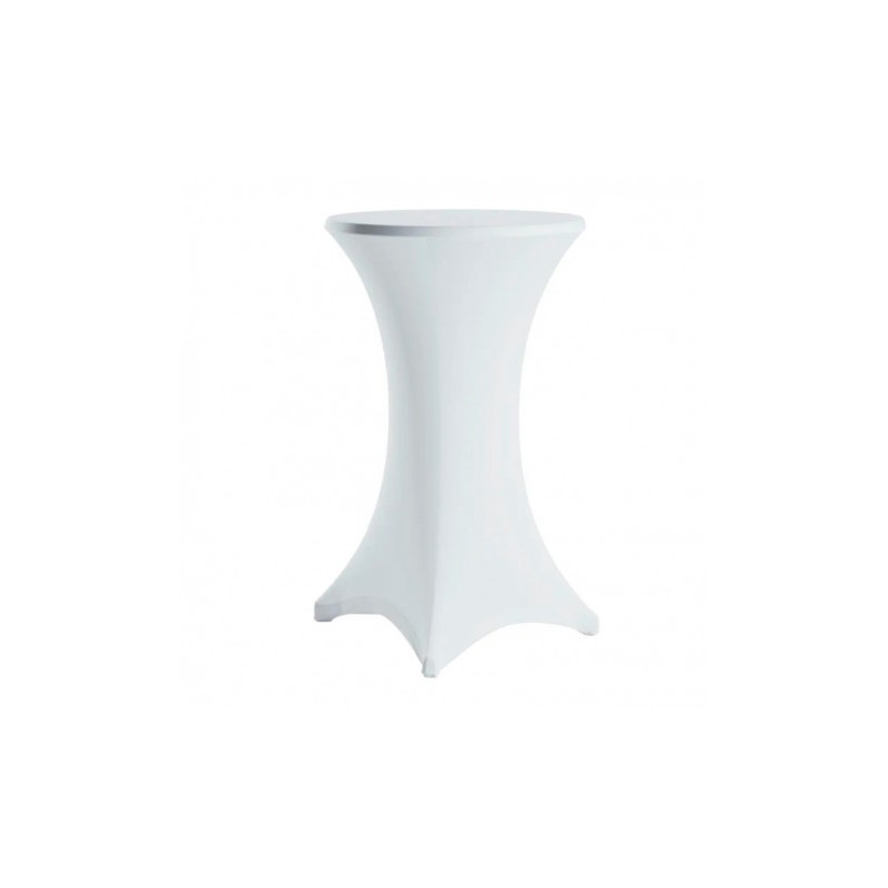 FUNDA PARA MESA DE COCTEL 110X80 BLANCA SUNGARDEN